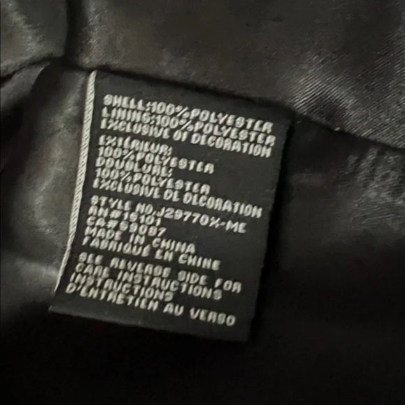 Jones New York Women's Elegant Black Teddy Jacket - Picture 4 of 5